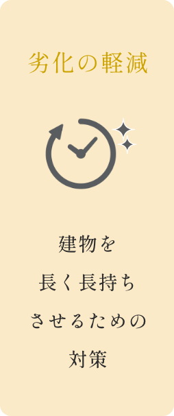 劣化の軽減　イメージ画像1