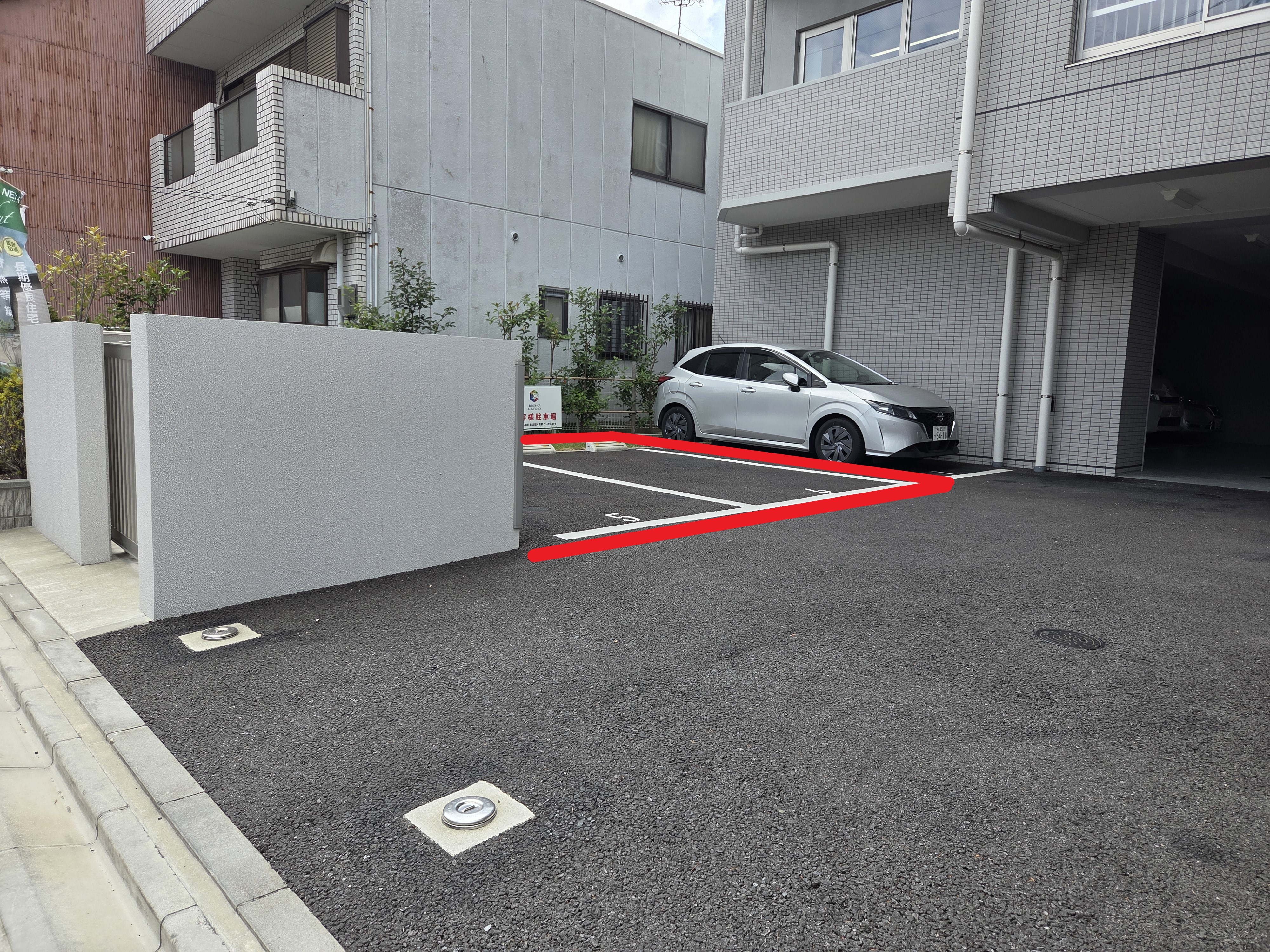 駐車場位置写真