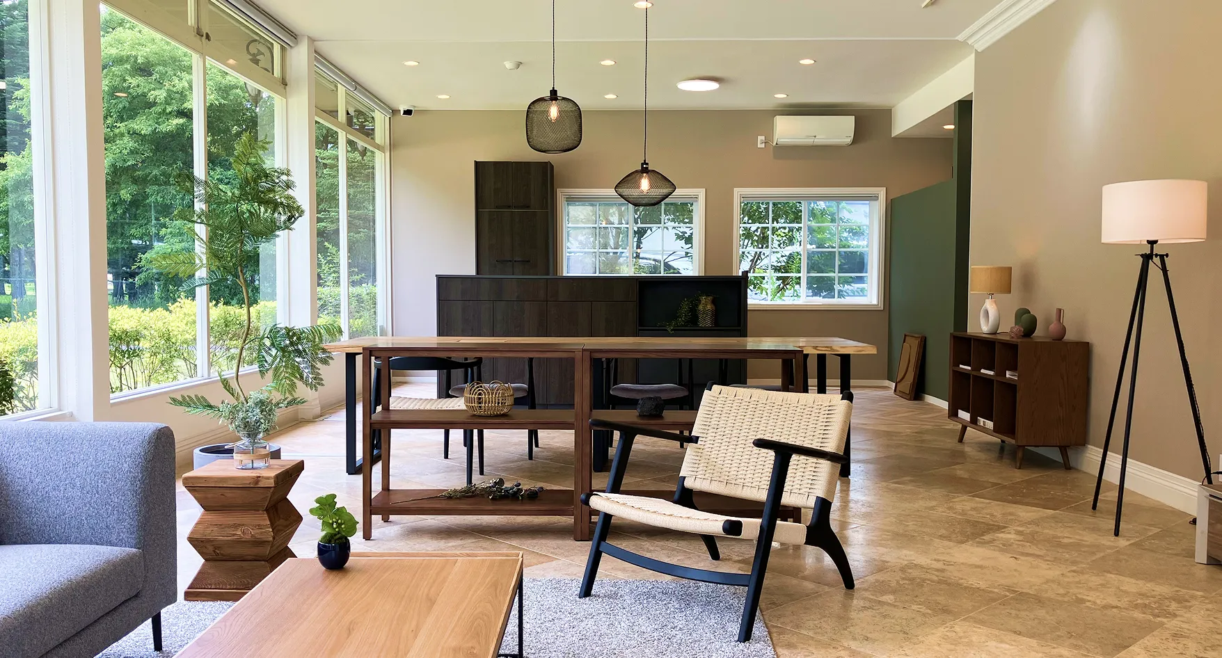 店舗施工例　軽井沢店内観４