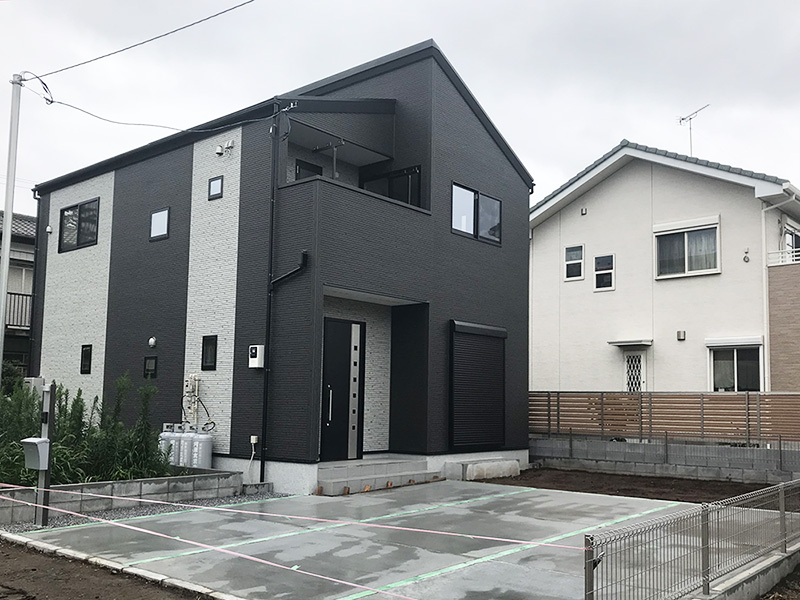 約44坪の敷地に駐車3台分を確保しつつ、 広々としたリビングを実現 埼玉県さいたま市　Kさま イメージ